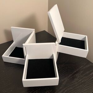 White Jewelry Display Boxes